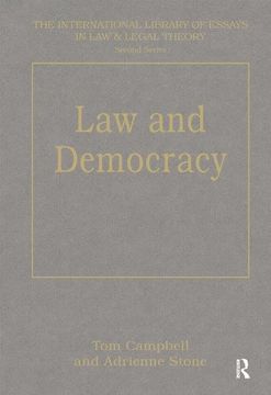 portada Law and Democracy (The International Library of Essays in law and Legal Theory (Second Series))