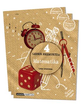 portada Matematika 4. (in Basque)