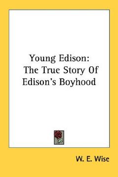 portada young edison: the true story of edison's boyhood (en Inglés)