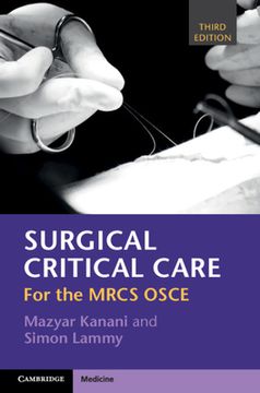 portada Surgical Critical Care: For the Mrcs Osce (in English)