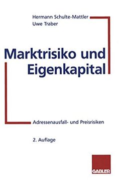 portada Marktrisiko Und Eigenkapital: Adressenausfall- Und Preisrisiken (en Alemán)