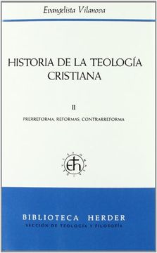 portada historia de la teología cristiana. tomo ii