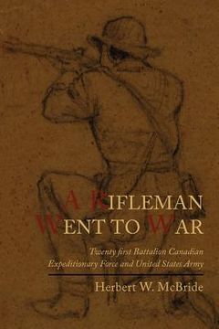 portada a rifleman went to war (in English)