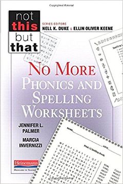 portada No More Phonics and Spelling Worksheets (Not This But That)