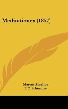 portada Meditationen (1857) (en Alemán)