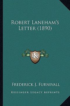 portada robert laneham's letter (1890) (en Inglés)
