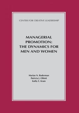 portada Managerial Promotion: The Dynamics for men and Women (in English)