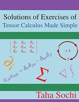 portada Solutions of Exercises of Tensor Calculus Made Simple (en Inglés)