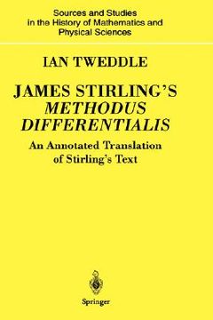 portada james stirling s methodus differentialis: an annotated translation of stirling s text