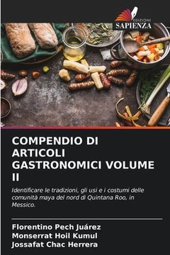 portada Compendio Di Articoli Gastronomici Volume II (in Italian)