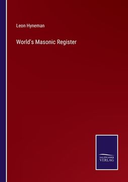 portada World's Masonic Register (en Inglés)