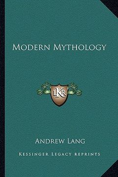 portada modern mythology (en Inglés)