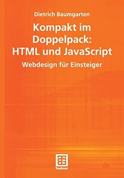 portada Kompakt im Doppelpack: Html und Javascript: Webdesign für Einsteiger (en Alemán)