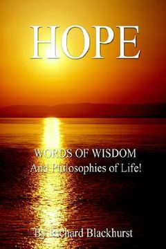 portada hope - words of wisdom and philosophies of life! (en Inglés)