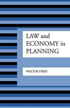 portada Law and Economy in Planning (en Inglés)
