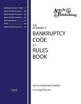 portada The Attorney's Bankruptcy Code and Rules Book (in English)