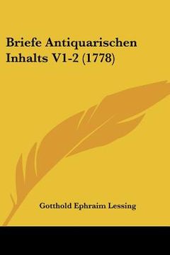 portada briefe antiquarischen inhalts v1-2 (1778) (en Inglés)