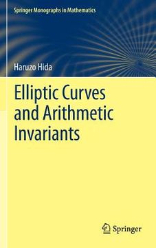 portada elliptic curves and arithmetic invariants (en Inglés)