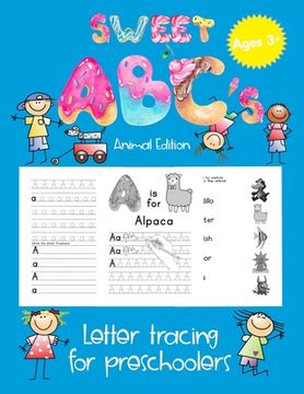 portada Letter Tracing for Preschoolers: ABC Writing Practice Workbook for Pre K, Kindergarten and Kids Ages 3 4 & 5 (Alphabet Activity Book) (en Inglés)