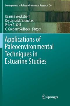 portada Applications of Paleoenvironmental Techniques in Estuarine Studies (en Inglés)