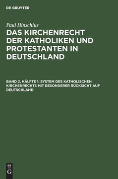 portada System des Katholischen Kirchenrechts mit Besonderer rã Â¼Cksicht auf Deutschland (German Edition) [Hardcover ] (en Alemán)