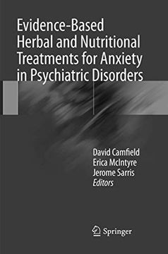 portada Evidence-Based Herbal and Nutritional Treatments for Anxiety in Psychiatric Disorders (in English)