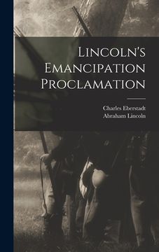 portada Lincoln's Emancipation Proclamation (en Inglés)