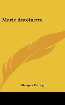 portada marie antoinette (en Inglés)