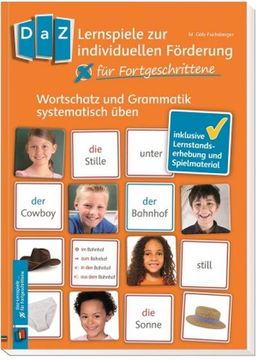 portada Daz-Lernspiele zur Individuellen Förderung - für Fortgeschrittene (en Alemán)