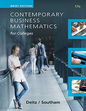 portada Contemporary Business Mathematics for Colleges, Brief Course (in English)
