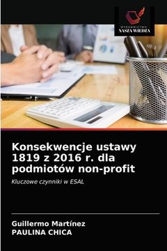 portada Konsekwencje ustawy 1819 z 2016 r. dla podmiotów non-profit (en Polaco)