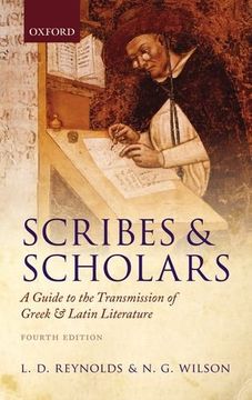 portada Scribes and Scholars: A Guide to the Transmission of Greek and Latin Literature