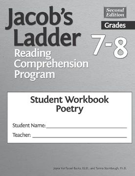 portada Jacob's Ladder Reading Comprehension Program: Grades 7-8, Student Workbooks, Poetry (Set of 5) (in English)