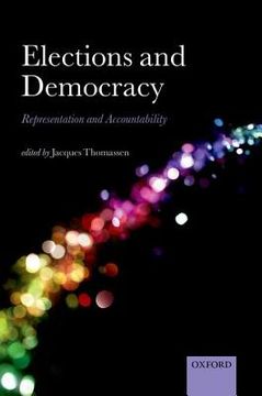 portada Elections and Democracy: Representation and Accountability (Comparative Study of Electoral Systems) (en Inglés)