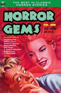 portada Horror Gems, Volume One, Carl Jacobi and Others (en Inglés)