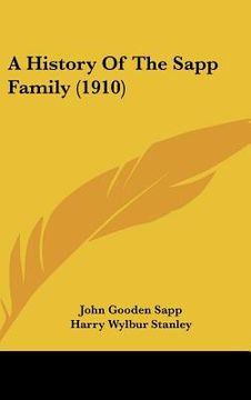 portada a history of the sapp family (1910) (in English)