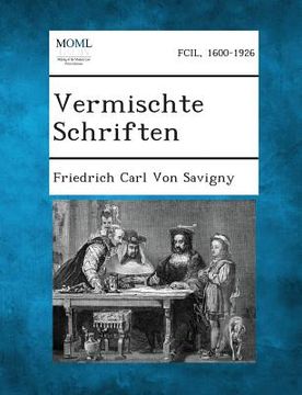 portada Vermischte Schriften (in German)