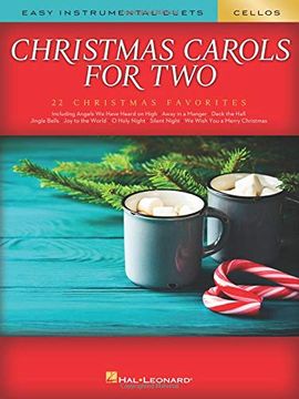 portada Christmas Carols for two Cellos: Easy Instrumental Duets (in English)