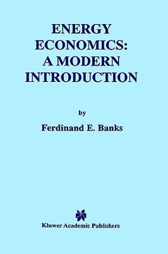 portada energy economics: a modern introduction (en Inglés)