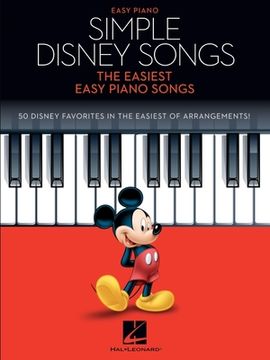 portada Simple Disney Songs: The Easiest Easy Piano Songs (en Inglés)