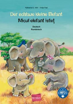 portada Der Schlaue Kleine Elefant. Deutsch-Rumänisch