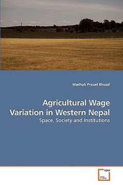 portada agricultural wage variation in western nepal (en Inglés)