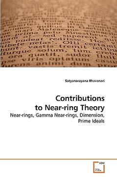 portada contributions to near-ring theory