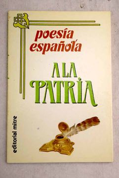 portada Poesía española a la patria