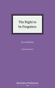 portada The Right to Be Forgotten (en Inglés)