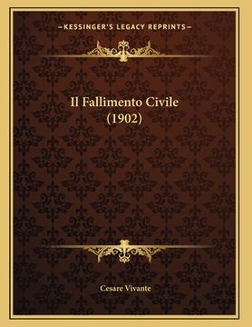 portada Il Fallimento Civile (1902) (in Italian)