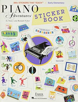 portada Piano Adventures Sticker Book (en Inglés)