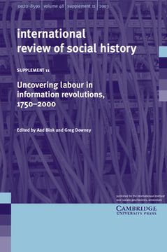 portada uncovering labour in information revolutions, 1750 2000: volume 11 (en Inglés)