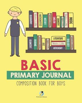 portada Basic Primary Journal Composition Book for Boys (en Inglés)