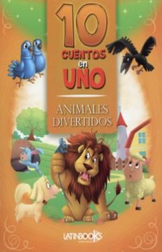 portada Animales Divertidos 10 Cuentos en uno (in Spanish)